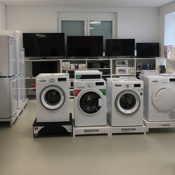 ausgestellte Elektrogeräte
